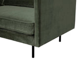 Raphael Sofa Dark Green by Moe's Home at Eve Furniture