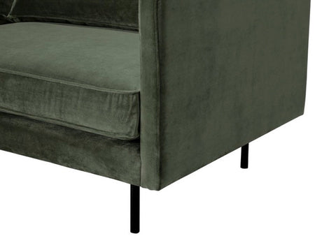 Raphael Sofa Dark Green by Moe's Home at Eve Furniture
