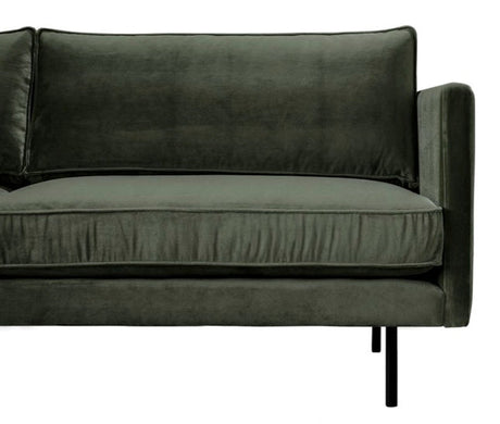 Raphael Sofa Dark Green by Moe's Home at Eve Furniture