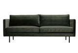 Raphael Sofa Dark Green by Moe's Home at Eve Furniture