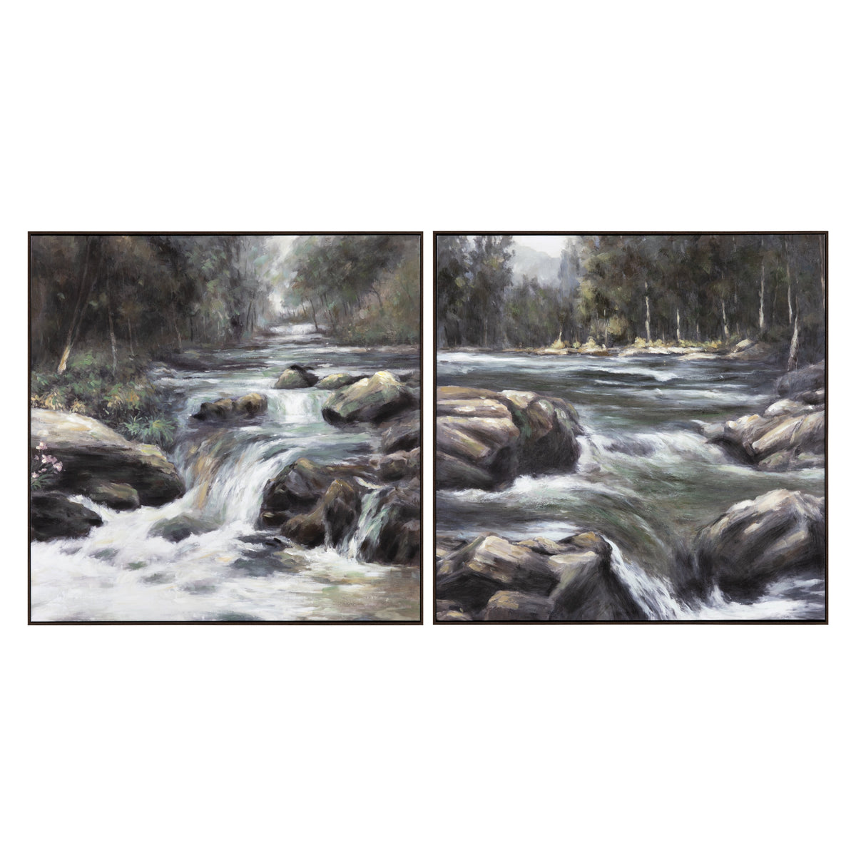 Rapids Green/Brown Canvas by Crestview at Eve Furniture