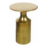 Rassa Accent Table Gold by Moe's Home at Eve Furniture