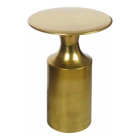 Rassa Accent Table Gold by Moe's Home at Eve Furniture