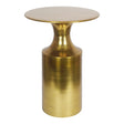 Rassa Accent Table Gold by Moe's Home at Eve Furniture