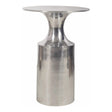 Rassa Accent Table Polished Silver by Moe's Home at Eve Furniture
