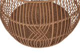 Rattan Iron Natural Basket by Classic Home at Eve Furniture