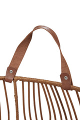 Rattan Iron Natural Basket by Classic Home at Eve Furniture