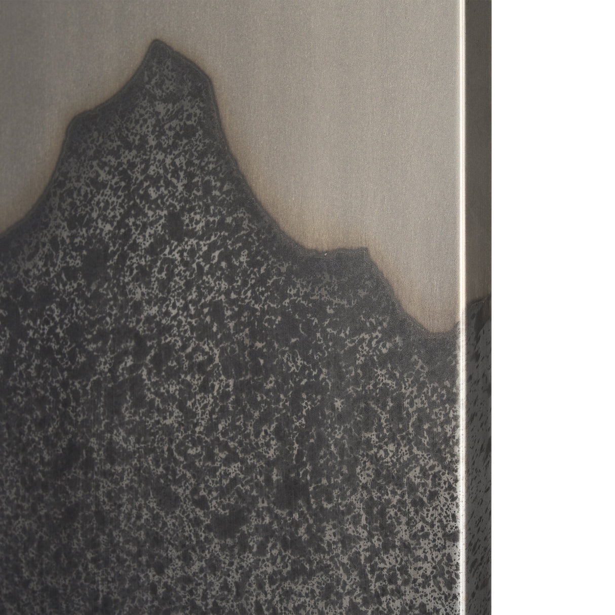 Raum Painted Monochrome w/ Acid Wash Metal Wall Art by Mercana at Eve Furniture