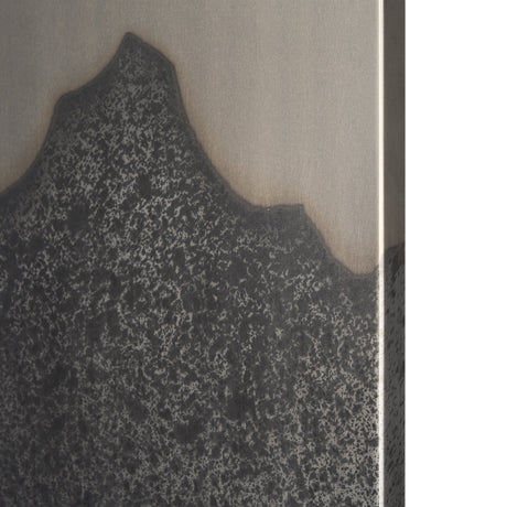 Raum Painted Monochrome w/ Acid Wash Metal Wall Art by Mercana at Eve Furniture