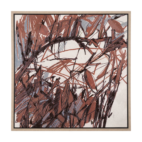 Raveled by Mercana Studio a Hand Embellished Textured Framed Canvas by Mercana at Eve Furniture