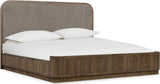 Ravelle Earth/Walnut Grove King Upholstered Bed