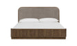 Ravelle Earth/Walnut Grove Queen Upholstered Bed by Modus Furniture at Eve Furniture