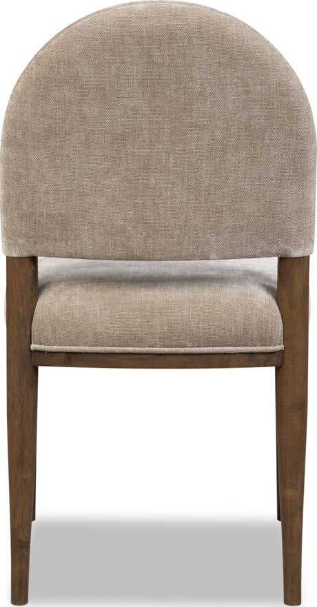 Ravelle Portobello/Walnut Grove Arch Back Chair (Set of 2) by Modus Furniture at Eve Furniture