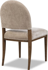 Ravelle Portobello/Walnut Grove Arch Back Chair (Set of 2)