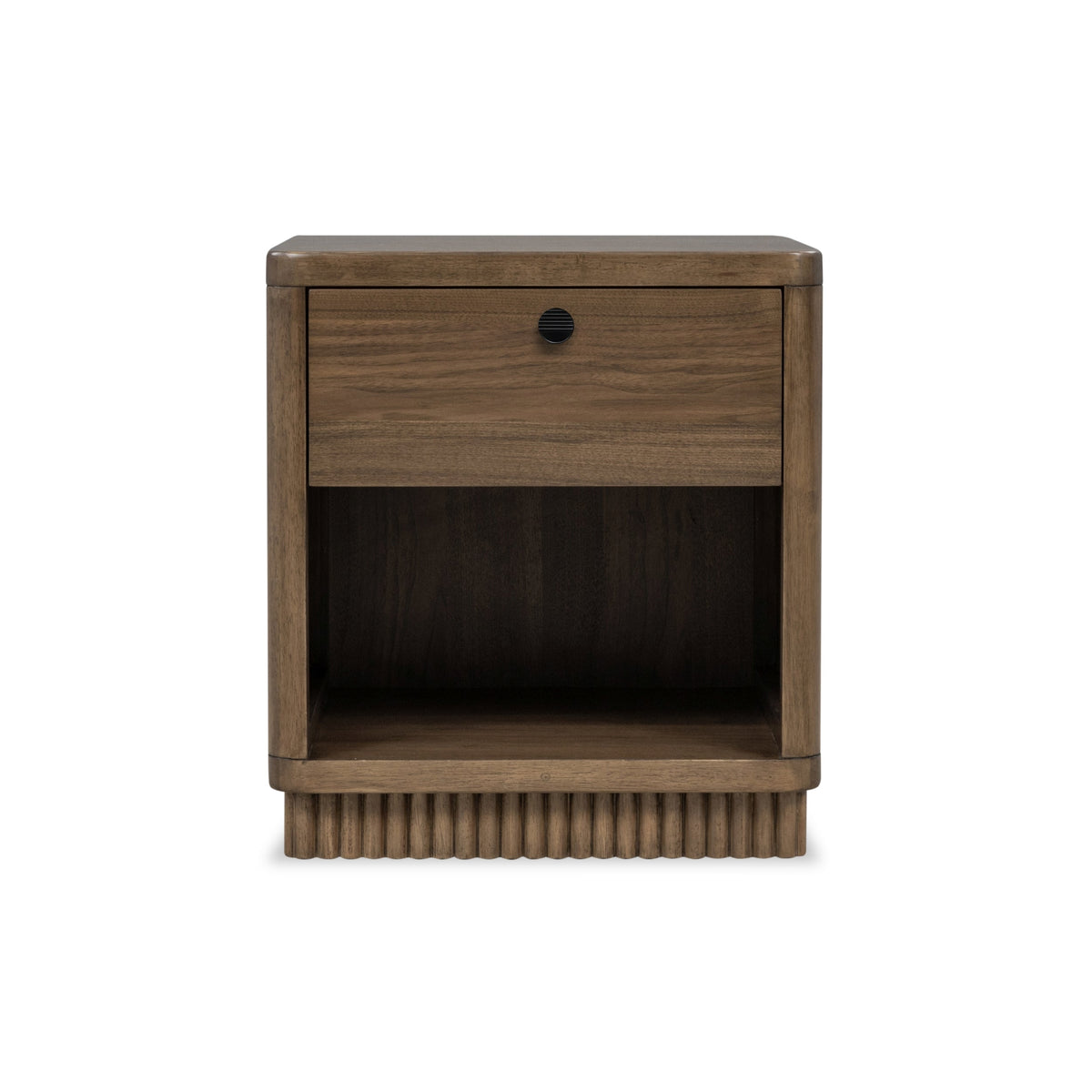 Ravelle Walnut Grove 1 Drawer Nightstand by Modus Furniture at Eve Furniture