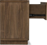 Ravelle Walnut Grove 2 Drawer Nightstand