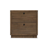 Ravelle Walnut Grove 2 Drawer Nightstand