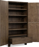 Ravelle Walnut Grove 4 Door Wood Cabinet by Modus Furniture at Eve Furniture
