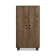 Ravelle Walnut Grove 4 Door Wood Cabinet by Modus Furniture at Eve Furniture