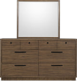 Ravelle Walnut Grove 66W Dresser by Modus Furniture at Eve Furniture