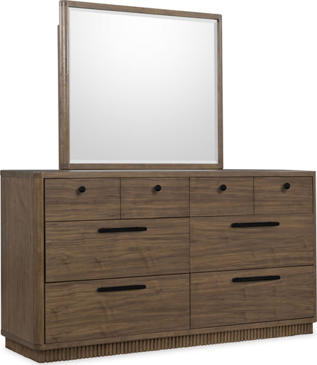 Ravelle Walnut Grove 66W Dresser by Modus Furniture at Eve Furniture