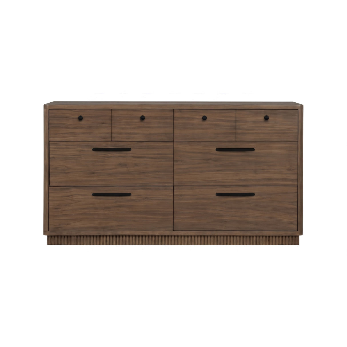 Ravelle Walnut Grove 66W Dresser by Modus Furniture at Eve Furniture
