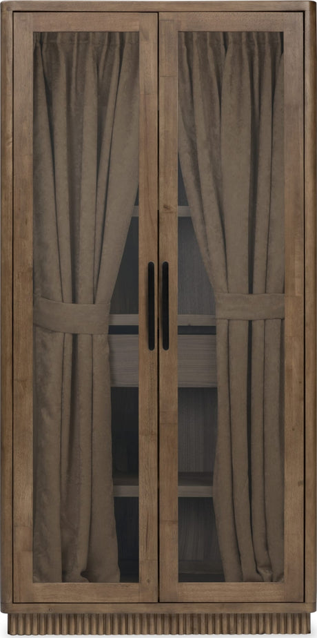 Ravelle Walnut Grove Display Cabinet by Modus Furniture at Eve Furniture