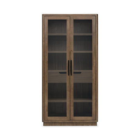 Ravelle Walnut Grove Display Cabinet by Modus Furniture at Eve Furniture