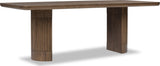 Ravelle Walnut Grove Fixed Dining Table by Modus Furniture at Eve Furniture