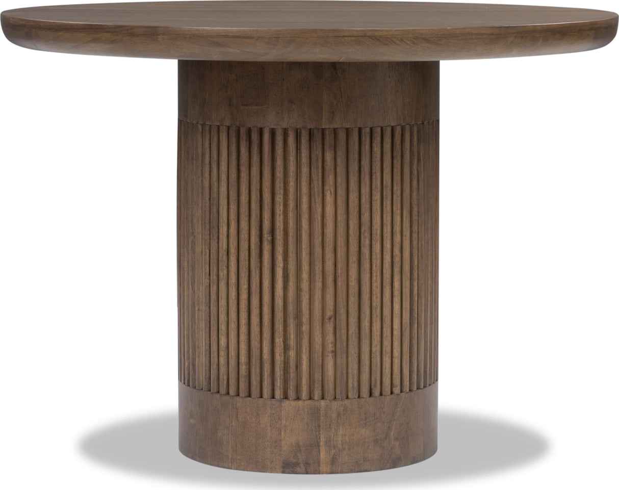 Ravelle Walnut Grove Round Dining Table