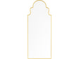 Raven 1 Gold Wall Mirror by Crestview at Eve Furniture