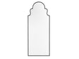 Raven 2 Black Wall Mirror by Crestview at Eve Furniture
