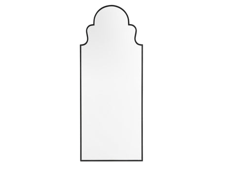 Raven 2 Black Wall Mirror by Crestview at Eve Furniture