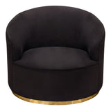 Raven Black Chair by Diamond Sofa at Eve Furniture