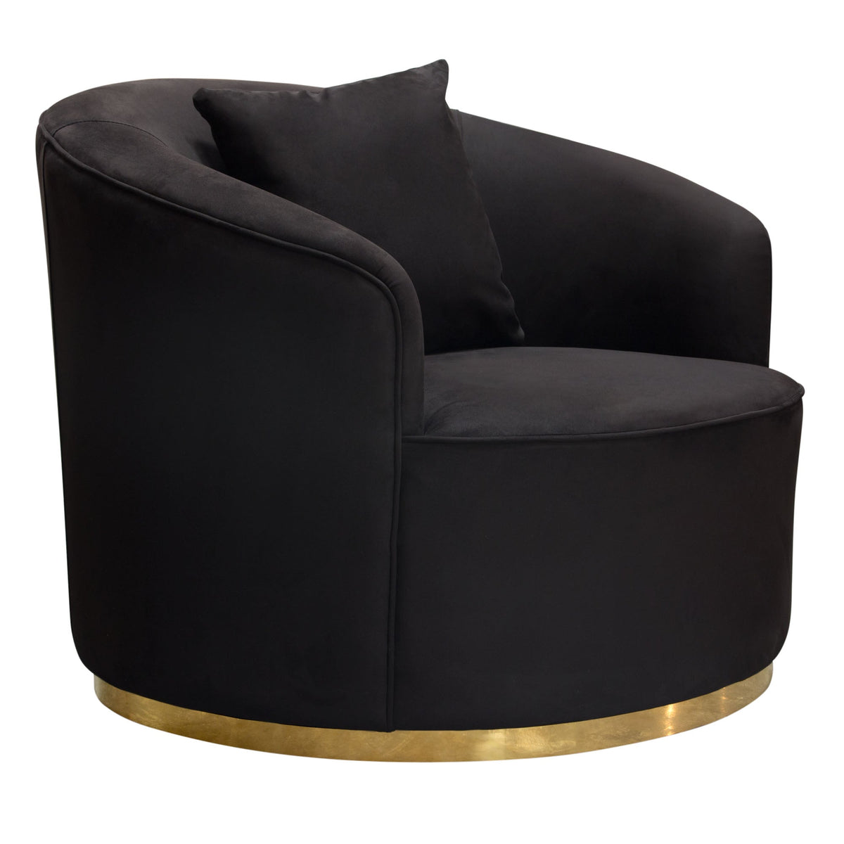 Raven Black Chair by Diamond Sofa at Eve Furniture