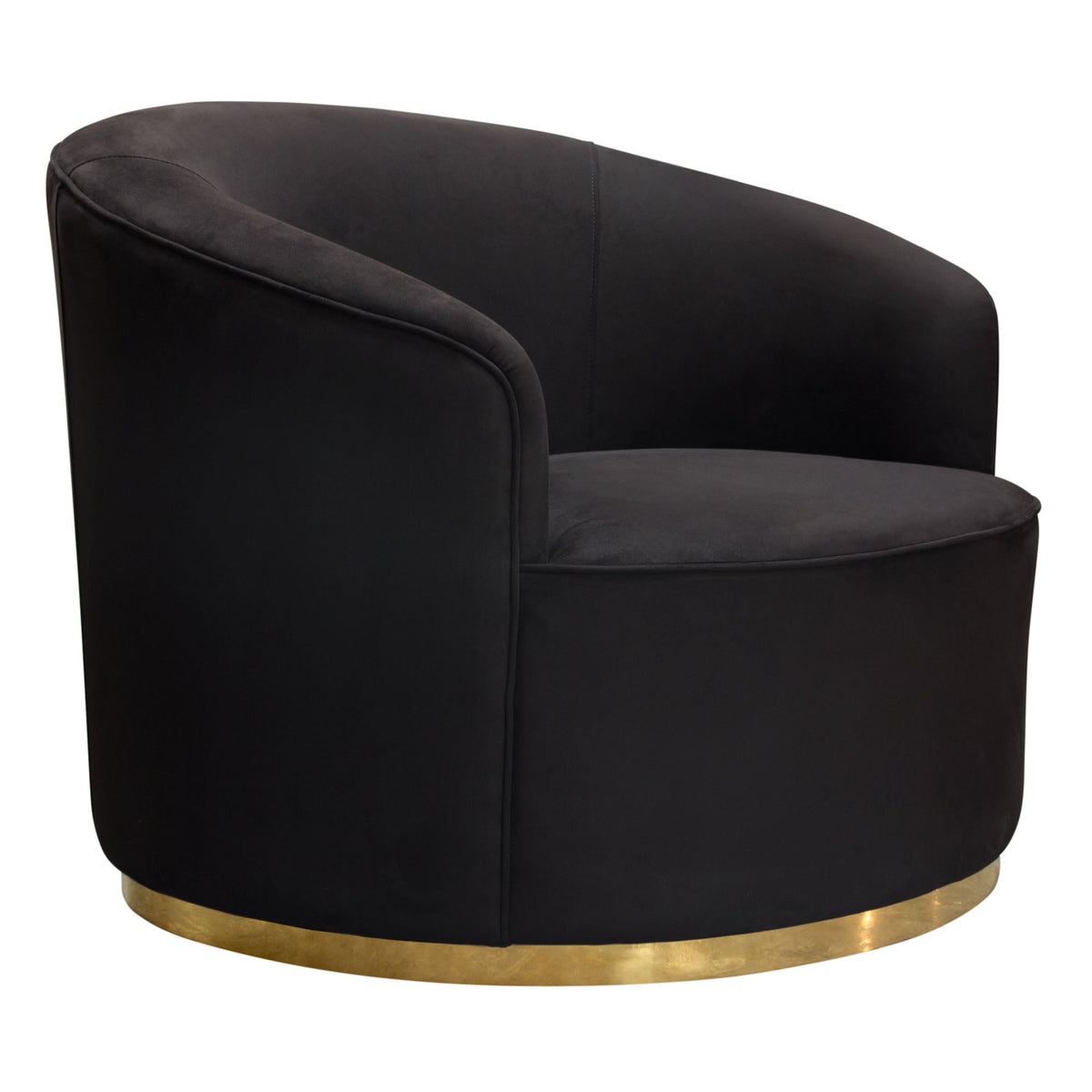 Raven Black Chair by Diamond Sofa at Eve Furniture
