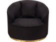 Raven Black Chair by Diamond Sofa at Eve Furniture