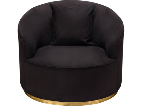 Raven Black Chair by Diamond Sofa at Eve Furniture