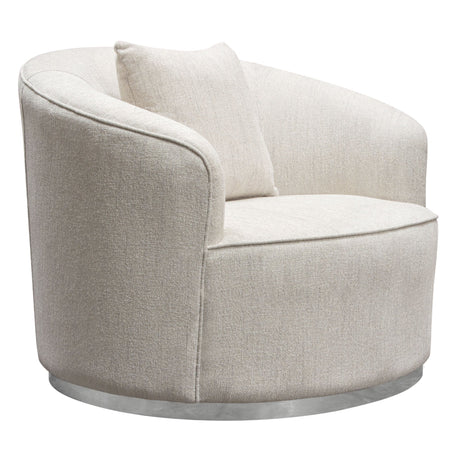 Raven Cream Chair by Diamond Sofa at Eve Furniture