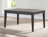 Raven Noir Ebony/Driftwood Dining Room Set by Steve Silver at Eve Furniture