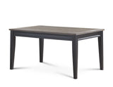 Raven Noir Ebony/Driftwood Dining Room Set by Steve Silver at Eve Furniture