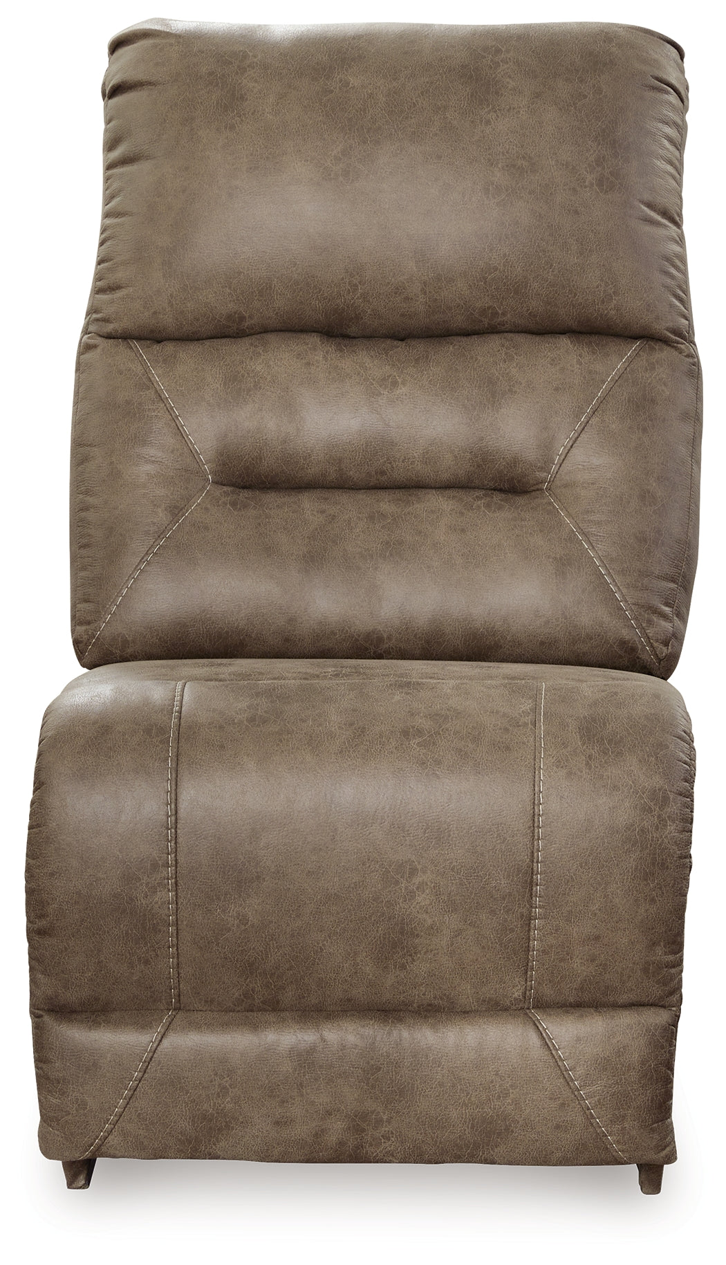 Ravenel Fossil Armless Chair by Ashley at Eve Furniture