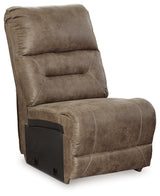 Ravenel Fossil Armless Chair by Ashley at Eve Furniture