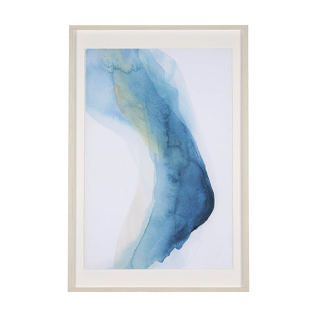 Raw Emotions II by Ira Havuka a Hand Embellished Textured Framed Art Print Matted under Glass by Mercana at Eve Furniture