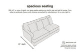 Rawcliffe Parchment 3-Piece Sectional by Ashley at Eve Furniture