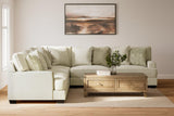 Rawcliffe Parchment 3-Piece Sectional by Ashley at Eve Furniture