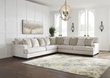 Rawcliffe Parchment 3-Piece Sectional by Ashley at Eve Furniture