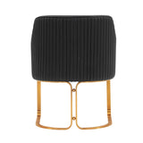 Raya Dining Armchair in Black by Manhattan Comfort at Eve Furniture