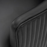 Raya Dining Armchair in Black (set of 2) by Manhattan Comfort at Eve Furniture