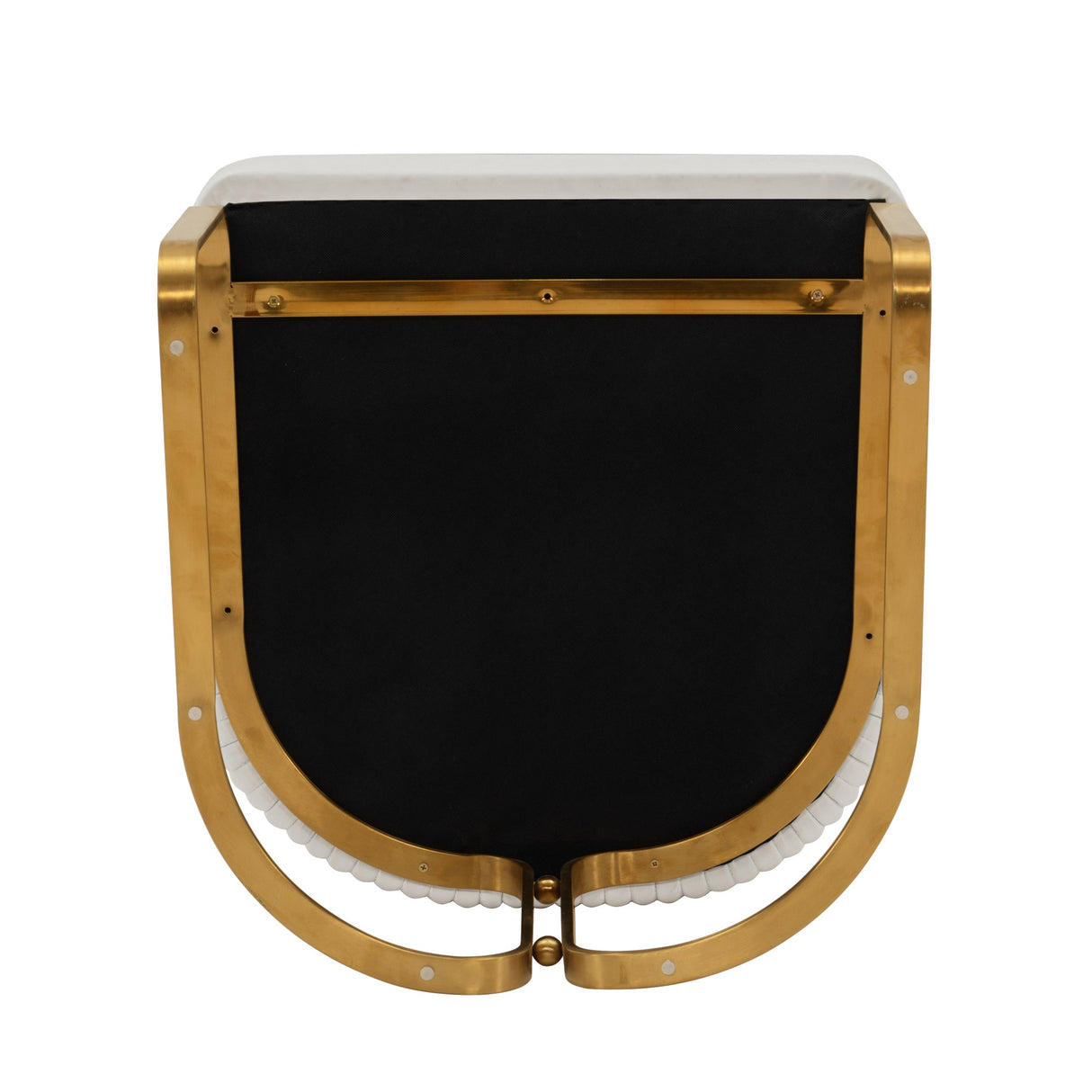 Raya Dining Armchair in Cream by Manhattan Comfort at Eve Furniture